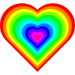 Rainbow Heart